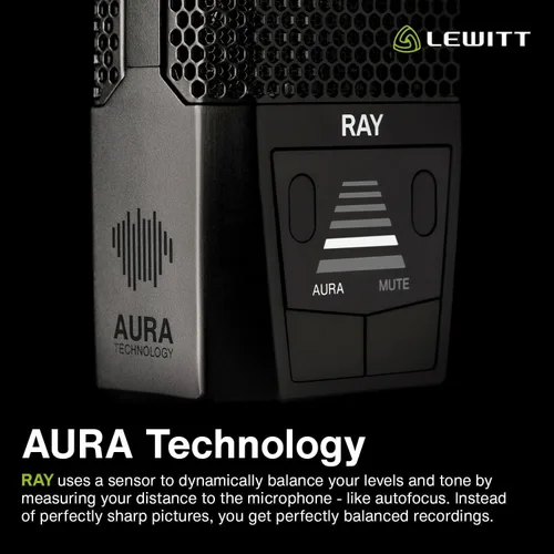 Miniatura 6 de LEWITT Micrófono de condensador RAY XLR con auto