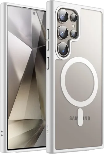 Miniatura 49 de JETech Estuche magnético para Samsung Galaxy S24 5G, compatible con MagSafe, funda protectora para teléfono con parte trasera translúcida y mate a