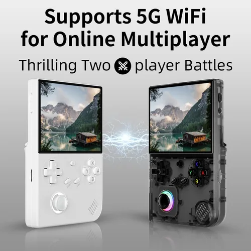 Miniatura 5 de Anbernic RG40XX V - Consola de juegos de mano retro, RG40XXV de 4.0 pulgadas, pantalla IPS sistema Linux integrado 64G TF tarjeta 5528