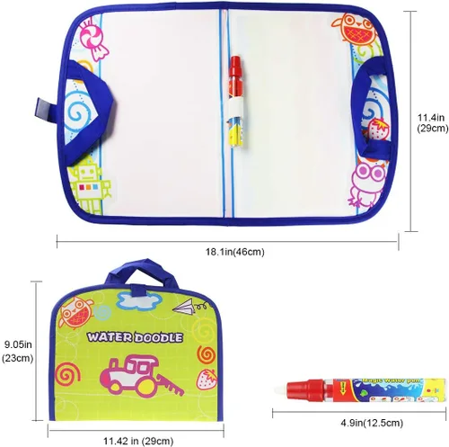 Miniatura 4 de Coolplay Actividades para niños Esterilla de dibujo de agua Pintura con pluma de agua Avión Viaje Juguete para niños pequeños