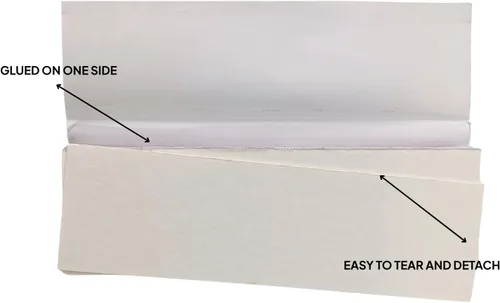 Miniatura 5 de Zen Sangam - Bloc de papel para bocetos (7.1 in x 2.0 in), acuarela, 300 GSM, 60% algodón, prensado en frío, 24 hojas (48 páginas), papel