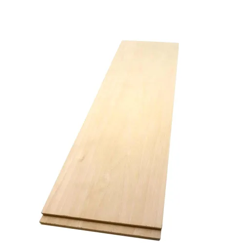 Tablones de tilo – Paquete de 2 hojas de tilo para manualidades de madera sin terminar – 1/4 de pulgada (0.236 in) 100% madera dura pura – Grabado