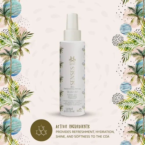 Miniatura 2 de Hydra Senses Bliss - Suero hidratante para mascotas, spray hidratante para gatos y perros, espray desenredante para mascotas para un pelaje suave