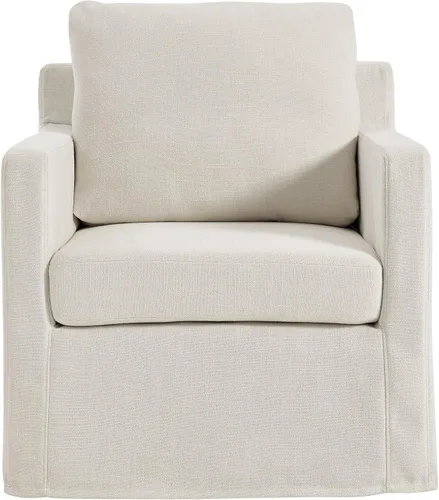 Miniatura 7 de Modway Serene - Sillón giratorio en sal - Silla tapizada de tela moderna - Sillón cubierto - Silla giratoria para sala de estar o dormitorio Salt