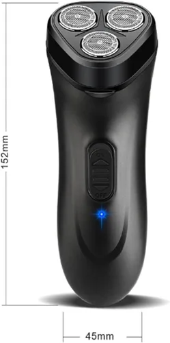 Miniatura 2 de Maquinilla de afeitar eléctrica para hombres, afeitadora recargable inalámbrica para hombres, afeitadora facial portátil, maquinilla de afeitar