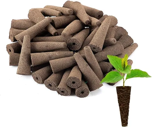 Miniatura 8 de Seed Starter - Esponjas de cultivo para aerogarden, cápsulas de repuesto equilibradas con PH para sistema hidropónico de interiores, paquete de 50