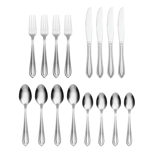 Hampton Forge Ginger Mirror - Juego de 16 piezas, 1.75 libras, metálico