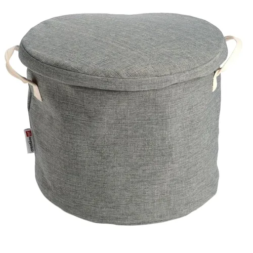 Miniatura 8 de Creative QT SlideAway Organizador de almacenamiento de juguetes y tapete de juego extra grande de 52 pulgadas, contenedores de almacenamiento Gris
