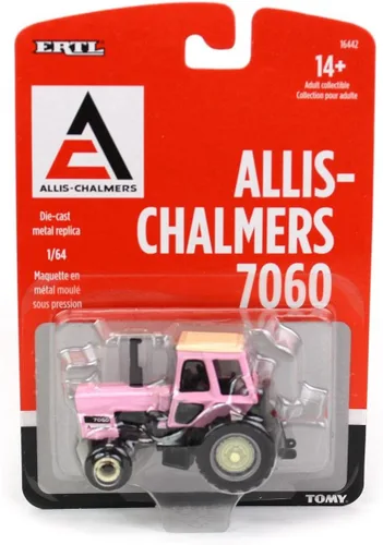 Miniatura 5 de ERTL 1/64 Allis Chalmers 7060 Tractor rosa, 16442