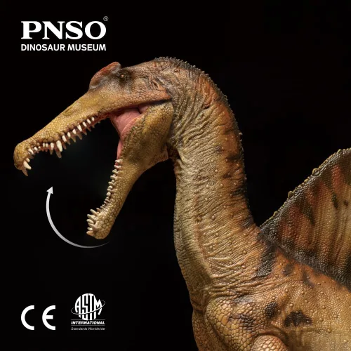 Miniatura 6 de Serie de museos de dinosaurios PNSO (AYMEN El Spinosaurus, modelo de arte científico de escala 1:35)