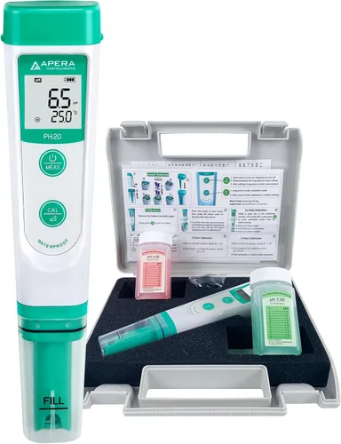 Miniatura 5 de PHOTOBIO Medidor avanzado PAR del sensor cuántico LGBQM2, APERA Instruments AI209 kit del probador del pH, exactitud de ±0.1