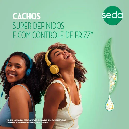Miniatura 5 de Linha Cachos Definidos Seda - Champú 11.0 fl oz - (Seda Defined Curls Collection - Champú 11 Fl Oz)