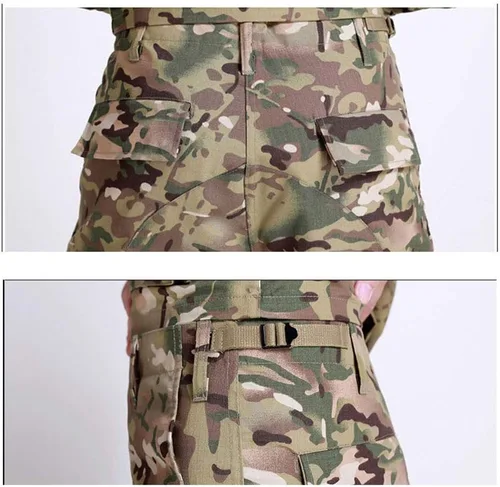 Miniatura 5 de Conjunto de pantalones de camisa de caza táctico BDU ropa de combate camuflaje uniforme de EE. UU 3 colores de desierto