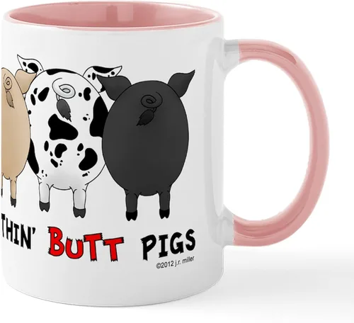Miniatura 65 de CafePress Black Sheep Mug Taza de café de cerámica de 11 oz (11.0 fl oz)