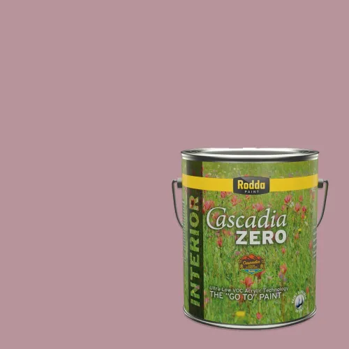 Miniatura 33 de Rodda Paint CASCADIA ZERO - Pintura satinada e imprimación para interiores en uno, 1 galón, Lady Flower Flor de señora