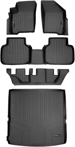 Miniatura 11 de MAXLINER - Juego de alfombrillas de primera fila para todo tipo de clima, compatibles con Dodge Journey 2010-2020