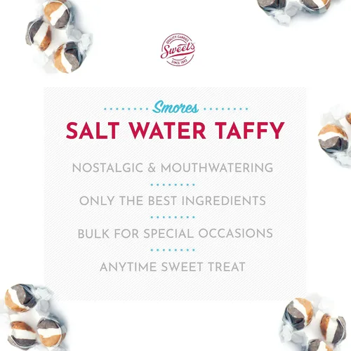 Miniatura 3 de Taffy de agua salada dulce, S'mores, 3 libras