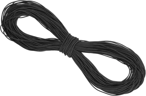 Miniatura 131 de PATIKIL Cuerda elástica elástica de 109 yardas (328.1 ft), cuerda elástica pesada de 0.059 in, albaricoque para manualidades, correas de gancho
