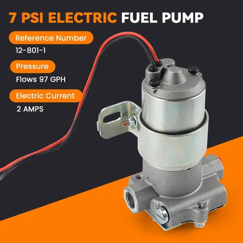Miniatura 2 de Bomba eléctrica de combustible de 97 GPH con regulador. Reemplaza # 12-801-1