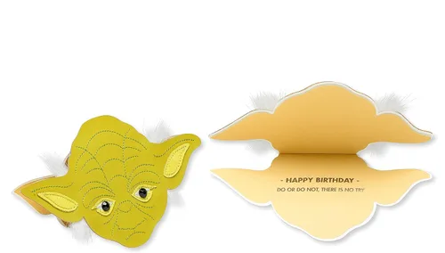 Miniatura 4 de Papyrus Surtido de tarjetas de cumpleaños de Star Wars, BB-8 y Yoda (3 unidades)