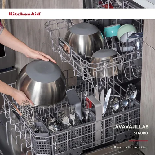 Miniatura 5 de Juego de tazones de mezcla de acero inoxidable KitchenAid, Juego de 3