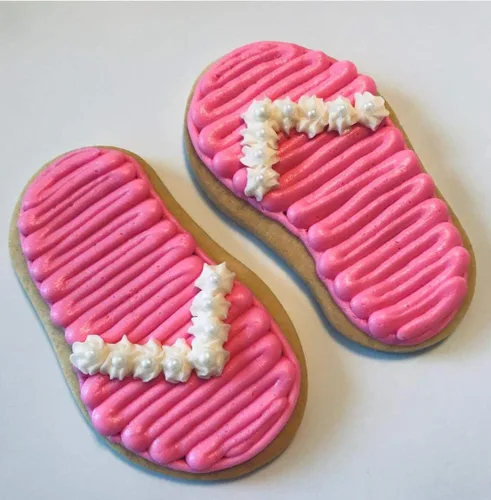 Miniatura 3 de Flip Flop Summer Beach Cookie Cutter, 4.25" fabricado en Estados Unidos por Ann Clark