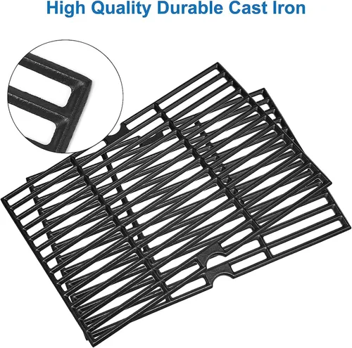 Miniatura 6 de Uniflasy Rejillas de parrilla Placas de calor para Dyna-Glo 4 quemadores DGH450CRP DGH451CRP Piezas de parrilla para Dyna Glo 70-01-911 70-02-411