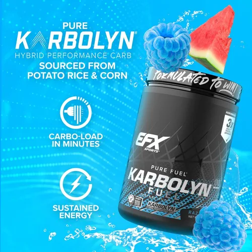Miniatura 4 de EFX Sports Karbolyn Fuel Polvo de carbohidratos de absorción rápida Carga de carbohidratos, energía sostenida, recuperación rápida Sin