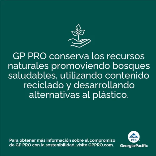 Miniatura 10 de Georgia-Pacific Pacific Blue Select Toalla de Papel en Rollo Perforada de 2 Capas, Blanco, 85 Hojas por Rollo, 30 Rollos por Caja, 27385