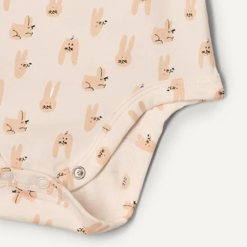 Miniatura 3 de Tienda Essentials x Sofia Grainge Unisex Babies' Side Snap Short Sleeve Bodysuit, Pack of 3