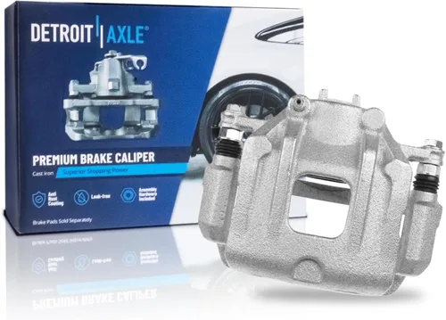 Miniatura 59 de Detroit Axle - 4 pinzas de freno para Honda Element 2003-2011 Pinzas de freno de disco con soportes 2004 2005 2006 2007 2008 2009 2010 reemplazo