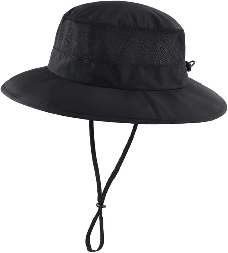 Miniatura 2 de Home Prefer Sombrero de sol para niños al aire libre UPF50+ Sombrero de pesca de ala ancha con solapa para el cuello