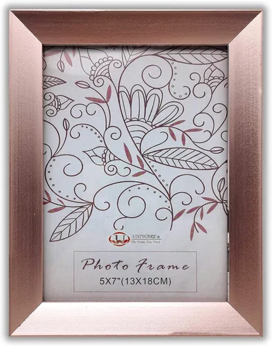Miniatura 5 de UNIWARE Portarretratos de madera MDF con acabado suave envolvente, para regalo/memoria familiar, montaje en pared (11 x 14 pulgadas, negro, 1 unidad)