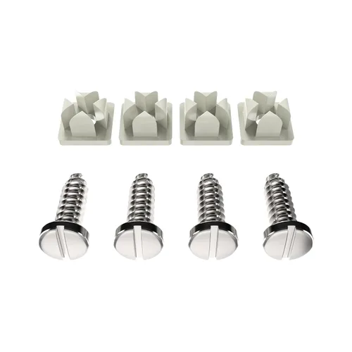 Miniatura 10 de Rightcar Solutions - Tornillos para matrícula de 1/4-3/4, autorroscantes, acero inoxidable.