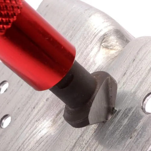 Miniatura 8 de AFA Tooling - Herramienta de desbarbado y 2 escariadores manuales avellanados con 10 cuchillas - Funciona en metal, resina, tubos de PVC, cobre