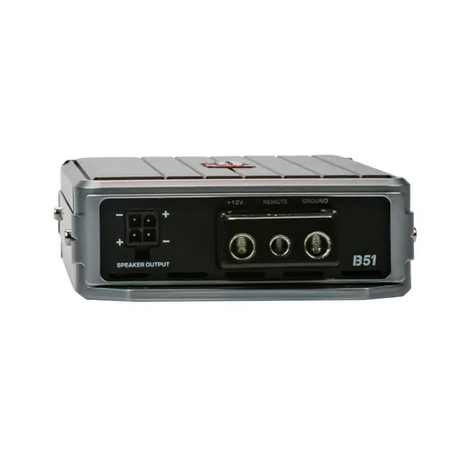 Miniatura 2 de Cerwin Vega B51 500W 1 canal amplificador de audio para coche digital clase D ultracompacto con mando a distancia negro