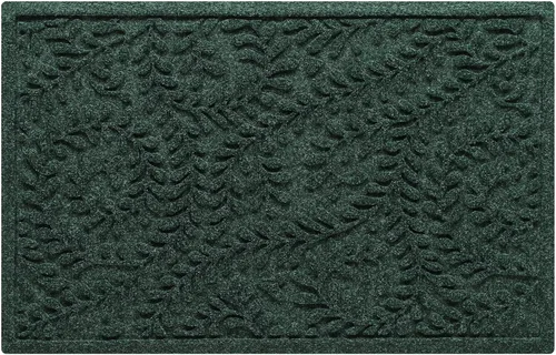 WaterHog Tapete para Puerta Interior/Exterior, 2' x 3', Hecho en EE.UU., Alfombra de Puerta Frontal Duradera y Antideslizante, Decorativa, Atrapa