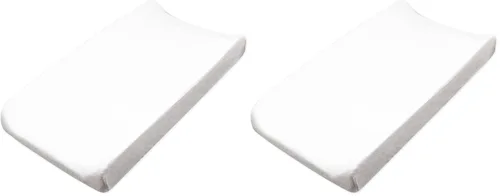 Miniatura 13 de HonestBaby Funda para cambiador de algodón orgánico unisex para bebé y pijamas para niños pequeños, azul claro (algodón terry), paquete de 1 unidad
