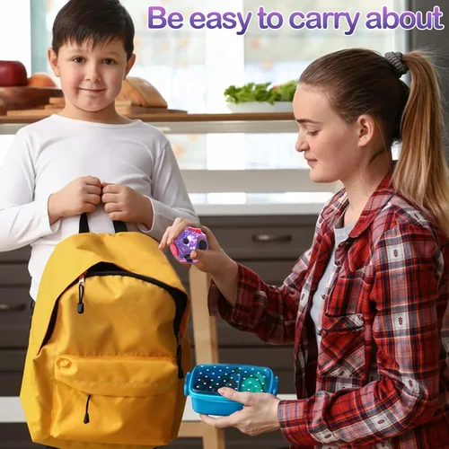Miniatura 7 de UOOEFUN Juguetes sensoriales cúbicos para personas inquietas, juguetes para ansiedad, TDAH, autismo, alivio del estrés para niños y adultos, mejora