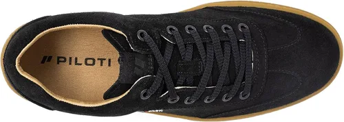 Miniatura 21 de Piloti Zapatos de conducción para hombre, zapatos deportivos de gamuza italiana Shift para hombre