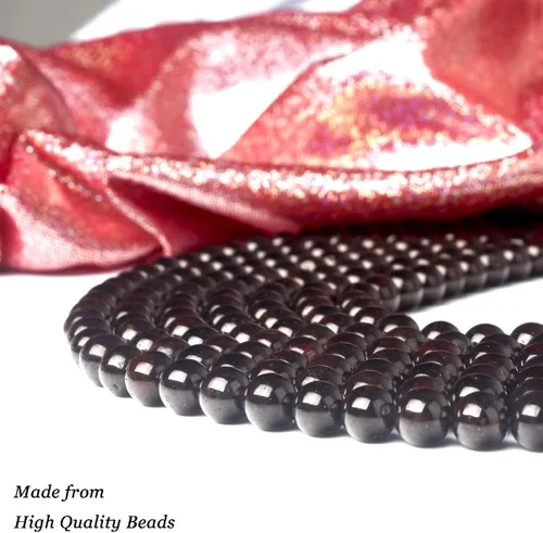 Miniatura 4 de BONNY BOXX Pulsera de piedras preciosas curativas naturales, pulsera de piedra semipreciosa de 0.315in para hombres y mujeres, joyería de cristal