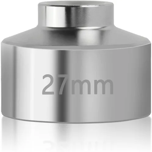 Miniatura 7 de IHOTDER Juego de llaves para filtro de aceite, zócalo de 24mm de 6 puntas de acero herramienta de extracción de filtro de aceite de 3/8" de 32 mm.