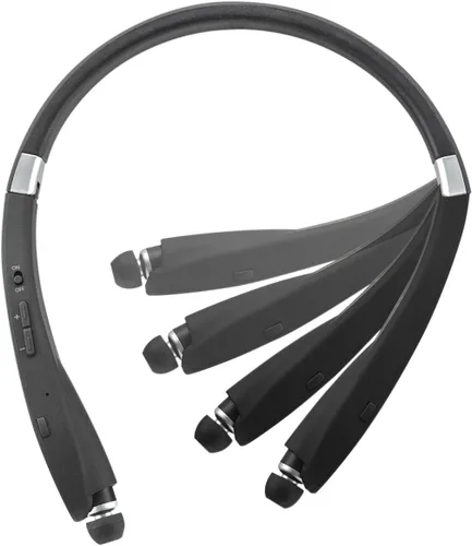 Miniatura 4 de MobileSpec MBS11182 - Auriculares estéreo con Bluetooth, color negro