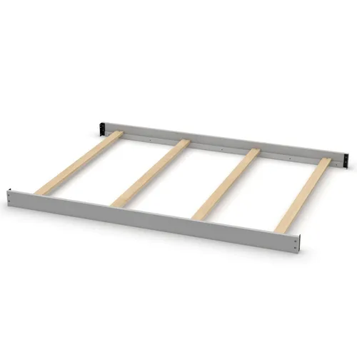 Miniatura 16 de Kit de conversión de tamaño completo, rieles de cama para cunas de bebé, múltiples acabados disponibles (blanco antiguo)