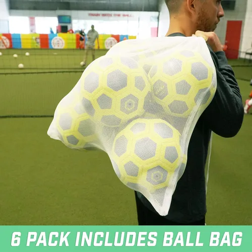 Miniatura 5 de GoSports Pelotas de fútbol sala Elite – Elige un paquete individual o seis – Ideal para juegos de fútbol sala en interiores o exteriores o práctica