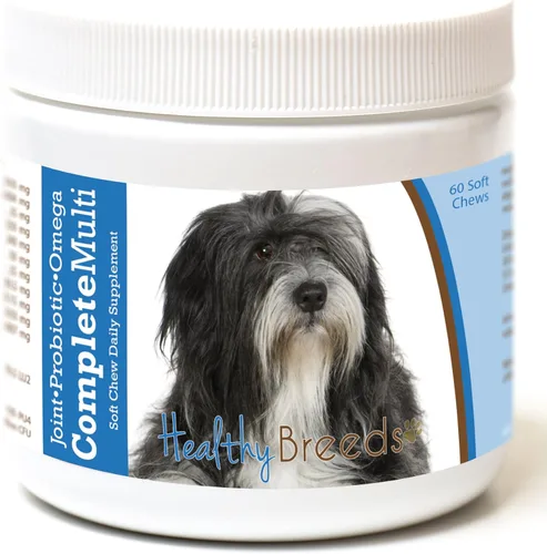 Miniatura 351 de Healthy Breeds Pug todo en uno multivitamínico suave masticable 60