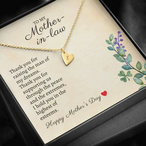 Miniatura 4 de To My Mother in law Highest Of Esteems Necklace Gift for mom gift for dad gift for wife and husband gift for my child gift for valentine day gift