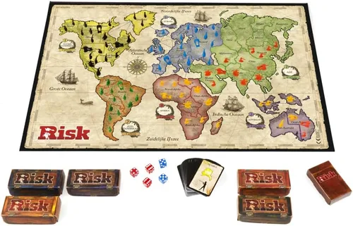 Miniatura 3 de Hasbro 0604072 Risk (en holandés)