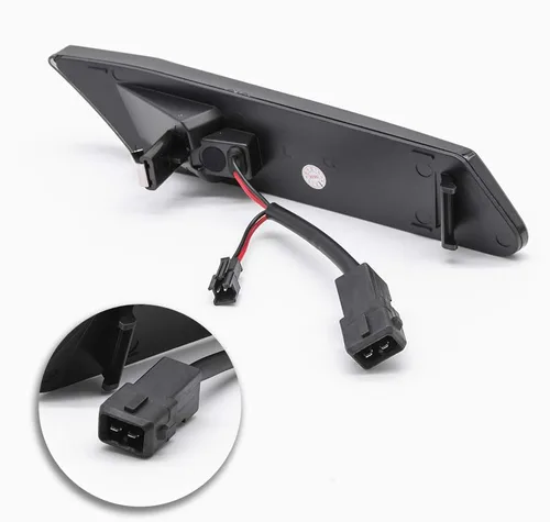 Miniatura 3 de 2 piezas de kit de luz de lámpara de marcador lateral LED dinámico secuencial parpadeante para Porsche Carrera 2005-2013 para Boxster 987 2005-2012