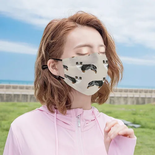 Miniatura 5 de JZDACH Máscaras protectoras a prueba de polvo para hombres y mujeres, bandanas duraderas, pasamontañas, bufanda, polaina